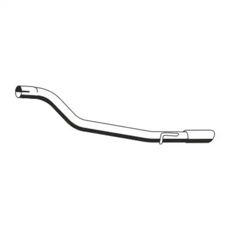 ERNST 035415 Abgasrohr Auspuffrohr Endrohr f&uuml;r OPEL Insignia A 2.0 CDTI ab 06.2013 hinten