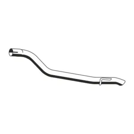 ERNST 035422 Exhaust Pipe, Tailpipe for OPEL Insignia A 2.0 CDTI (model year 2013 and later), rear