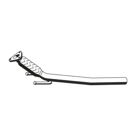 ERNST 140423 Abgasrohr Auspuffrohr f&uuml;r VW Golf 5 Caddy 3 2.0 SDI 70/775 PS vorne