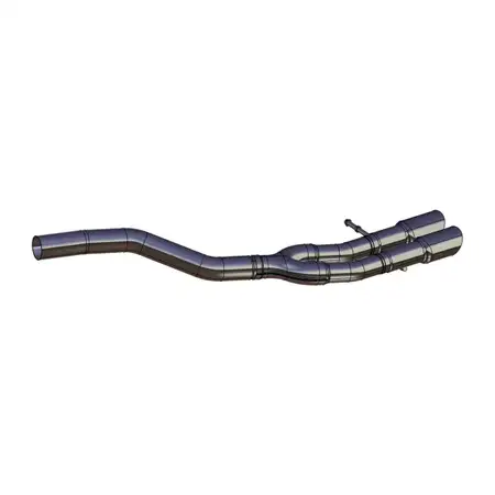 ERNST 156448 Abgasrohr Auspuffrohr Endrohr f&uuml;r VW Passat B6 B7 2.0 TDI 136-177 PS hinten