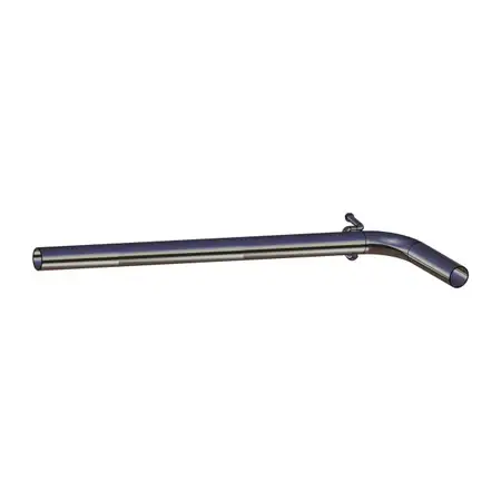 ERNST 113410 Abgasrohr Auspuffrohr Hosenrohr f&uuml;r VW Fox 1.4 75 PS BKR 2005-2009 mitte