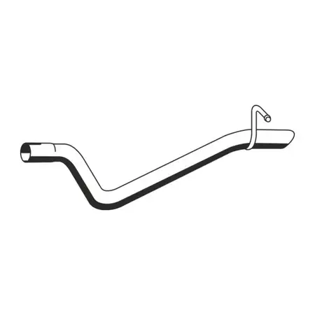 ERNST 385404 Abgasrohr Endrohr f&uuml;r MERCEDES Vito / Mixto W639 CDI OM646 hinten 6394903381