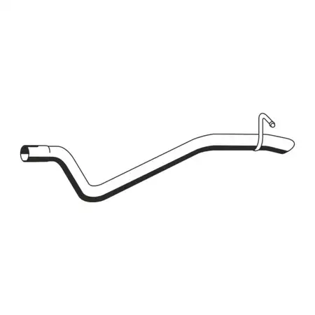 ERNST 385411 Exhaust Pipe Tailpipe for MERCEDES Vito / Mixto W639 CDI OM646 Rear 6394903481