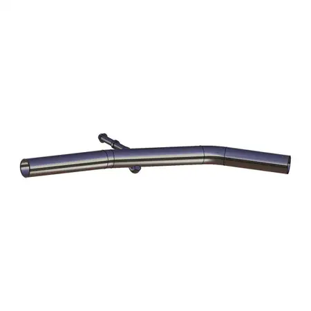 ERNST 536417 Abgasrohr Auspuffrohr f&uuml;r DACIA Logan 2 0.9 TCe 90 PS mitte 200103120R