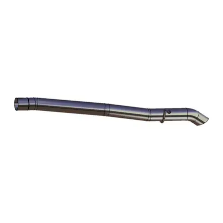 ERNST 650427 Abgasrohr Auspuffrohr Endrohr f&uuml;r VOLVO S40 II V50 1.6D 110 PS hinten