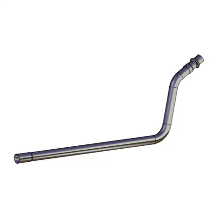 ERNST 685412 Abgasrohr f&uuml;r CITROEN C1 PEUGEOT 107 TOYOTA Aygo B1 1.0 68 PS mitte