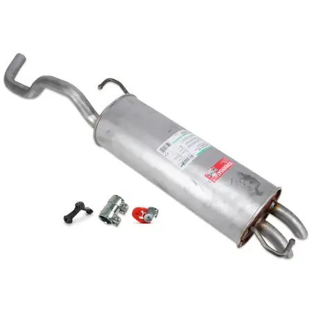 ERNST Endschalld&auml;mpfer + Anbausatz f&uuml;r VW Golf 4 AUDI A3 8L1 Leon 1M 1.6 / 16V 1.9 SIDI