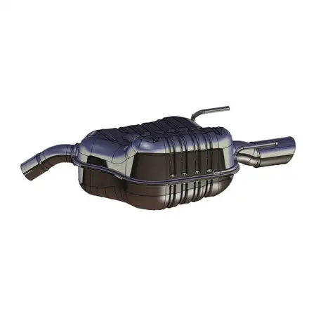 ERNST 043137 Endschalld&auml;mpfer Auspuff f&uuml;r OPEL Vectra C / CC 1.6 1.8 links 13156926