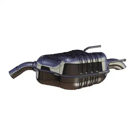 ERNST 043151 Endschalld&auml;mpfer Auspuff f&uuml;r OPEL Vectra C / CC 2.2 16V 147 PS Z22SE 24421936