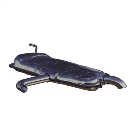 ERNST 155014 Endschalld&auml;mpfer Auspuff f&uuml;r VW Golf 5 / Plus 1.4 16V / FSI 75/80/90 PS