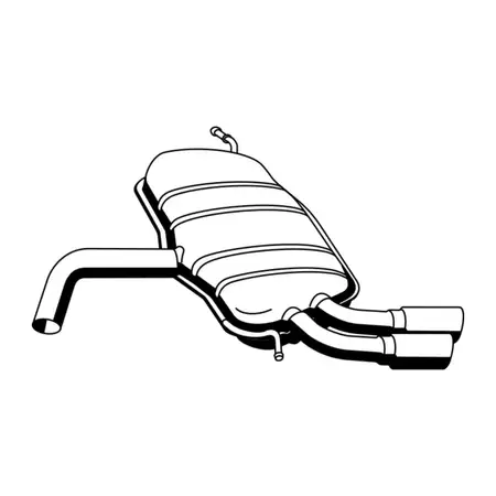 ERNST 203135 Endschalld&auml;mpfer f&uuml;r AUDI A3 Sportback (8PA) 2.0 TDI 163/170 PS bis 05.2010