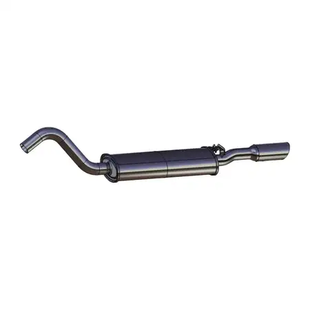 ERNST 233064 Endschalld&auml;mpfer Auspuff Endtopf f&uuml;r AUDI Coupe / Cabrio B3 2.0 / E 115 PS