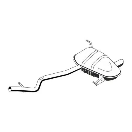 ERNST 251037 Endschalld&auml;mpfer f&uuml;r BMW 1er E82 120i E88 118i 120i N43 B20A 18307574919