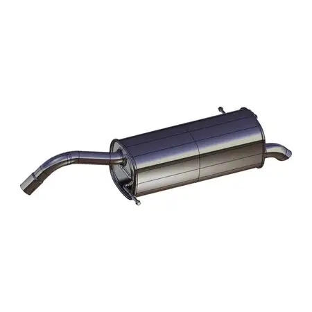 ERNST 309028 Rear Muffler for FORD Ecosport 1.0 EcoBoost 125/140 hp 1879623