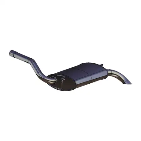 ERNST 315173 Rear Muffler for FORD Focus 3, C-Max 2, 1.6 Ti/LPG/Flexifuel, 120/125 hp
