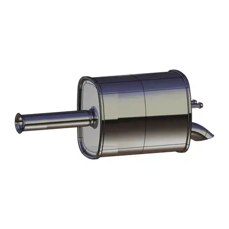 ERNST 646123 Endschalld&auml;mpfer Auspuff f&uuml;r HYUNDAI i10 (PA) 1.1 67/69 PS ab 07.2008