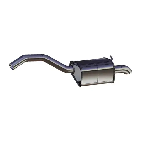 ERNST 650243 Endschalld&auml;mpfer Auspuff f&uuml;r FORD Mondeo 4 Galaxy S-Max WA6 1.6/2.0 TDCi