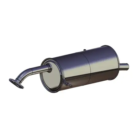 ERNST 670142 Endschalld&auml;mpfer f&uuml;r MAZDA 2 (DE_, DH_) 1.3/1.5 MZR bis 12.2014 ZJ23-40-100