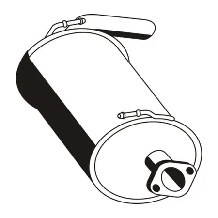 ERNST 690089 Endschalld&auml;mpfer f&uuml;r SUZUKI Jimny (SN) 1.3 16V 10.1998-07.2004 14300-81A00