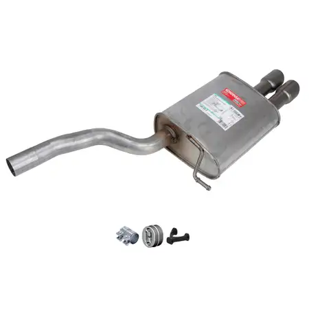 ERNST Endschalld&auml;mpfer Auspuff + Anbausatz f&uuml;r VW Passat B6 1.9/2.0 TDI 105-140 PS