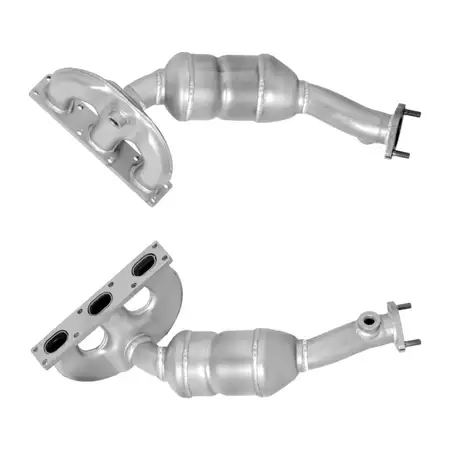 ERNST 750059 EU3 Katalysator + Kr&uuml;mmer + Anbausatz f&uuml;r BMW E39 E65-67 X5 E53 M54 Zyl 4-6