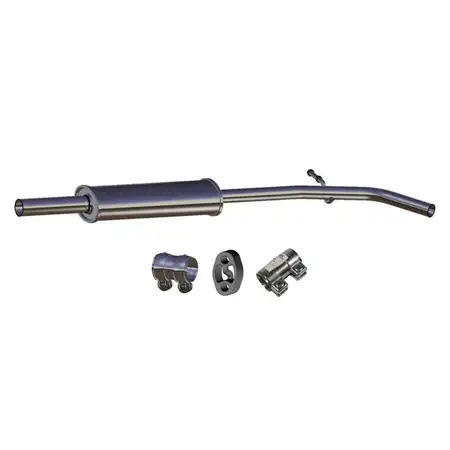 ERNST Mittelschalld&auml;mpfer + Anbausatz f&uuml;r DACIA Logan 2 Sandero 2 1.2 / LPG bis 12.2017