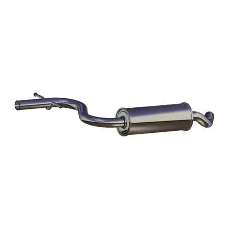ERNST 155144 Center Muffler for VW Golf 5 / Plus 1.4 FSI 90 hp up to May 2006