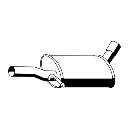 ERNST 161145 Mittelschalld&auml;mpfer f&uuml;r SKODA Yeti (5L) 1.2 TSI 105 PS bis 05.2010 1K0253409C