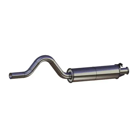 ERNST 233026 Mid-Muffler (Center Section) for AUDI 80 B4 1.6/2.0 E 1.9 TDI up to July 1995