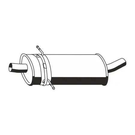 ERNST 350136 Mittelschalld&auml;mpfer f&uuml;r MERCEDES-BENZ B-Klasse W245 B200CDI OM640 1694901322