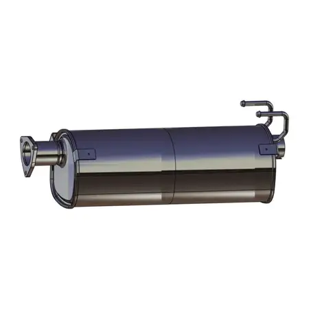 ERNST 600033 Mittelschalld&auml;mpfer Mitteltopf f&uuml;r IVECO Daily 4 2.3/3.0D mit DPF 504131265