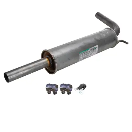 ERNST Mittelschalld&auml;mpfer + Anbausatz f&uuml;r VW Polo 4 Ibiza 3 Fabia 1 1.4 16V 100 PS