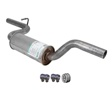 ERNST Mittelschalld&auml;mpfer Mitteltopf + Anbausatz f&uuml;r VW Passat B6 B7 1.4 TSI 1.6