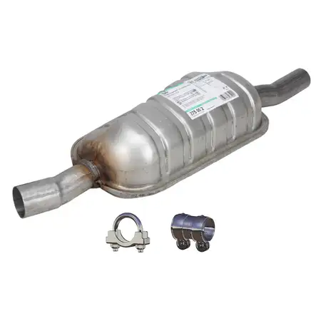 ERNST Mittelschalld&auml;mpfer Mitteltopf + Anbausatz f&uuml;r BMW 3er E46 316i 318i N42 N46