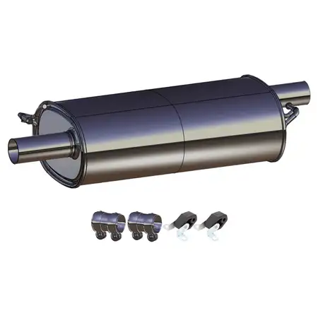 ERNST Mittelschalld&auml;mpfer + Anbausatz f&uuml;r VW California Multivan Transporter T6 2.0 TDI