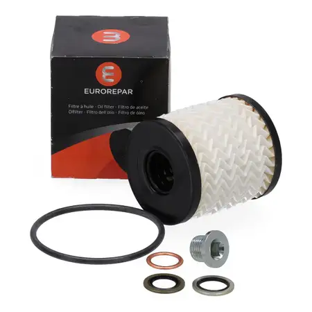 EUROREPAR &Ouml;lfilter + Schraube f&uuml;r PSA C2 C3 C4 C5 C6 C8 206 207 307 308 407 508 607 807