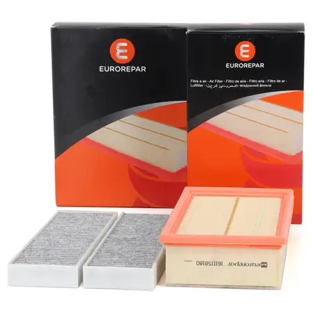 EUROREPAR Innenraumfilter + Luftfilter f&uuml;r CITROEN Picasso 1 DS5 PEUGEOT 3008 5008 2.0 HDi