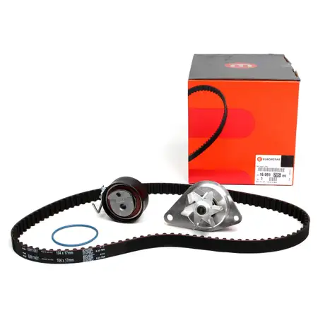 EUROREPAR Zahnriemensatz + Wasserpumpe f&uuml;r CITROEN FIAT PEUGEOT 1.4 65/73/75 PS