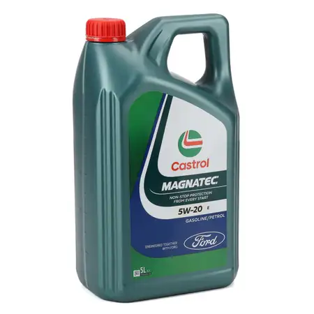 5L 5 Liter ORIGINAL FORD CASTROL MAGNATEC Motor&ouml;l 5W20 5W-20 WSS-M2C948-B 15F8D6