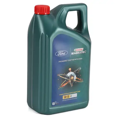 5L 5 Liter ORIGINAL FORD CASTROL MAGNATEC Motor&ouml;l 5W30 5W-30 A5 WSS-M2C913-C/D 15F60F