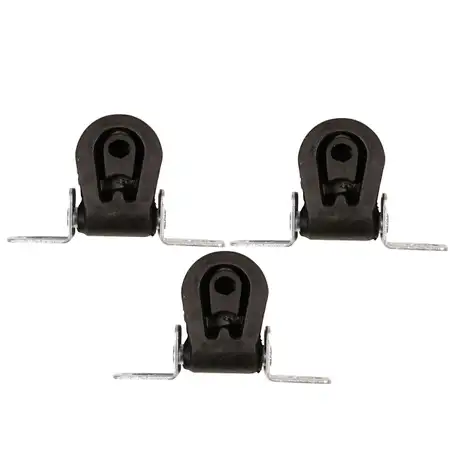 3x Halter Auspuff Gummihalter f&uuml;r VW Golf 3 4 Passat B3/B4 Polo 6N T4 Vento 1H0253144C