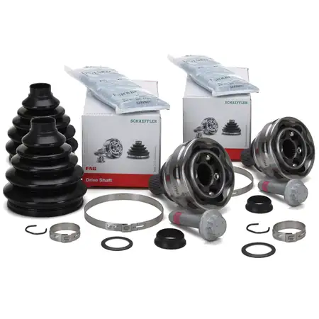 2x FAG Antriebsgelenk Gelenksatz f&uuml;r VW Golf 5 6 AUDI A1 SEAT SKODA radseitig 1K0498099J