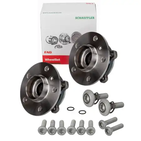 2x FAG 713649610 Radnabe f&uuml;r BMW F40 F44 F45 F46 X1 F48 X2 F39 MINI F55 vorne 31206874443