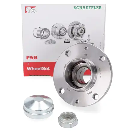 FAG 713606470 Wheel bearing set (wheel hub) for ALFA ROMEO Mito 955 and FIAT Fiorino 225 rear axle