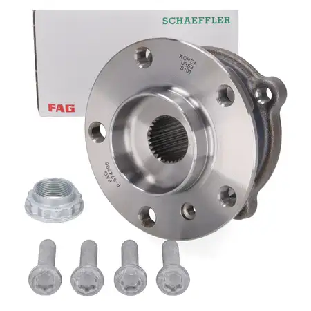FAG 713649700 Radnabe + Radlager f&uuml;r BMW X5 E70 F15 X6 E71 F16 xDrive vorne 31226882263
