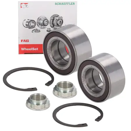 2x FAG 713649420 Radlagersatz f&uuml;r BMW E81 E82 E87 E88 E90 E91 E92 E93 hinten 33416775842