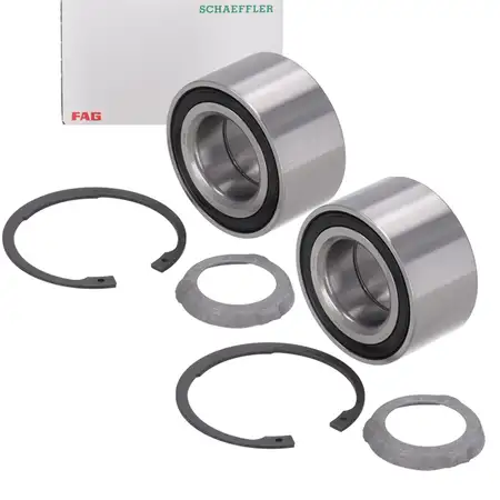2x FAG 713649260 Radlagersatz f&uuml;r BMW 5er E28 E34 6er E24 7er E23 E32 hinten 33411133123