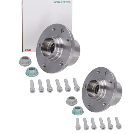 2x FAG Radnabe f&uuml;r Transporter Multivan T5 T6 Touareg 7L vorne o. hinten 7H0401611H