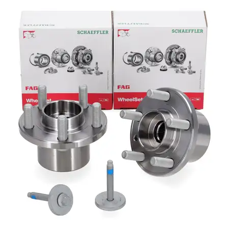 2x FAG 713678820 Radnabe f&uuml;r FORD Galaxy S-Max WA6 LAND ROVER Freelander 2 L359 vorne