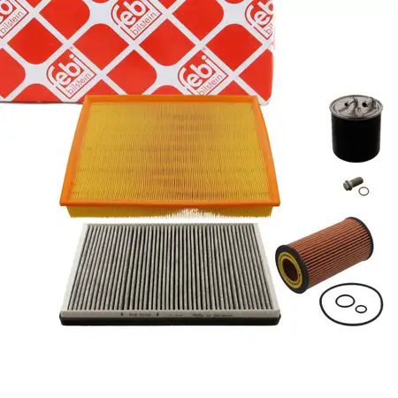 febi Filterset Filterpaket f&uuml;r MERCEDES Sprinter 906 09-13/2.2 CDI OM646